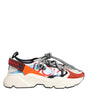Dolce & Gabbana Multicolor Daymaster Low Top Sneakers Shoes