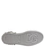 Dolce & Gabbana White Leather Crystal Portofino Sneakers Shoes