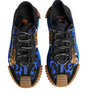 Baskets basses à lacets Dolce & Gabbana NS1 bleu et noir