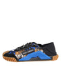 Baskets basses à lacets Dolce & Gabbana NS1 bleu et noir