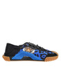Baskets basses à lacets Dolce & Gabbana NS1 bleu et noir