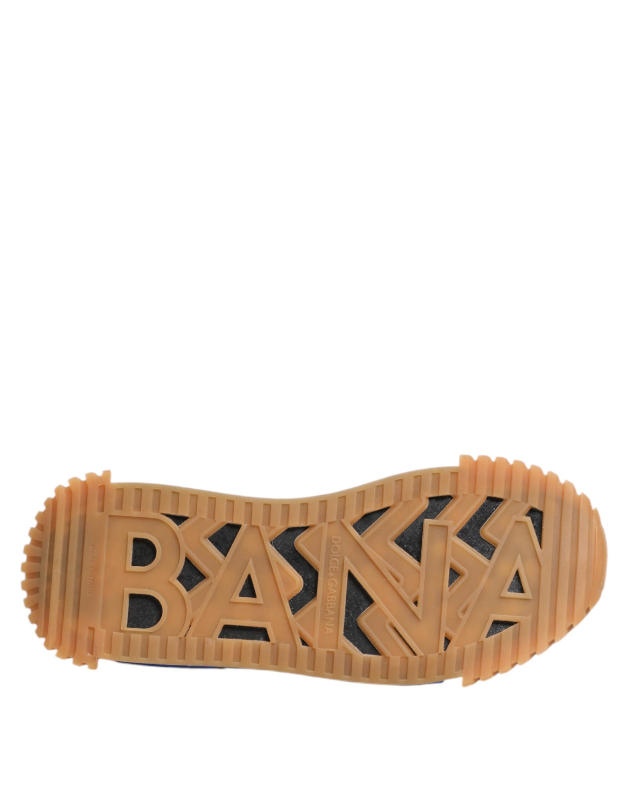 Baskets basses à lacets Dolce & Gabbana NS1 bleu et noir