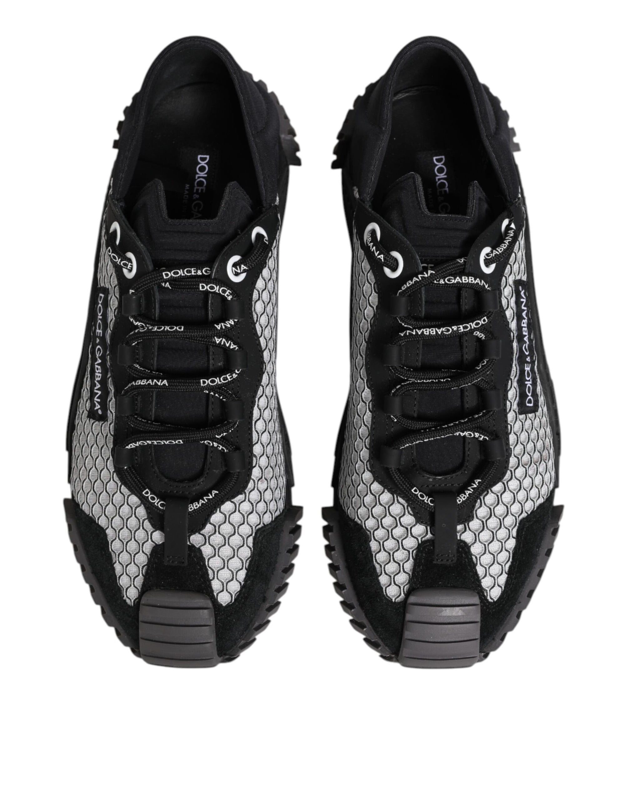 Dolce & Gabbana Multicolor Lace Up Low Top NS1 Sneakers Shoes