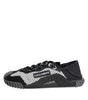 Dolce & Gabbana Multicolor Lace Up Low Top NS1 Sneakers Shoes