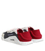 Dolce & Gabbana Multicolor Lace Up Low Top NS1 Sneaker Shoes