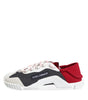 Dolce & Gabbana Multicolor Lace Up Low Top NS1 Sneaker Shoes