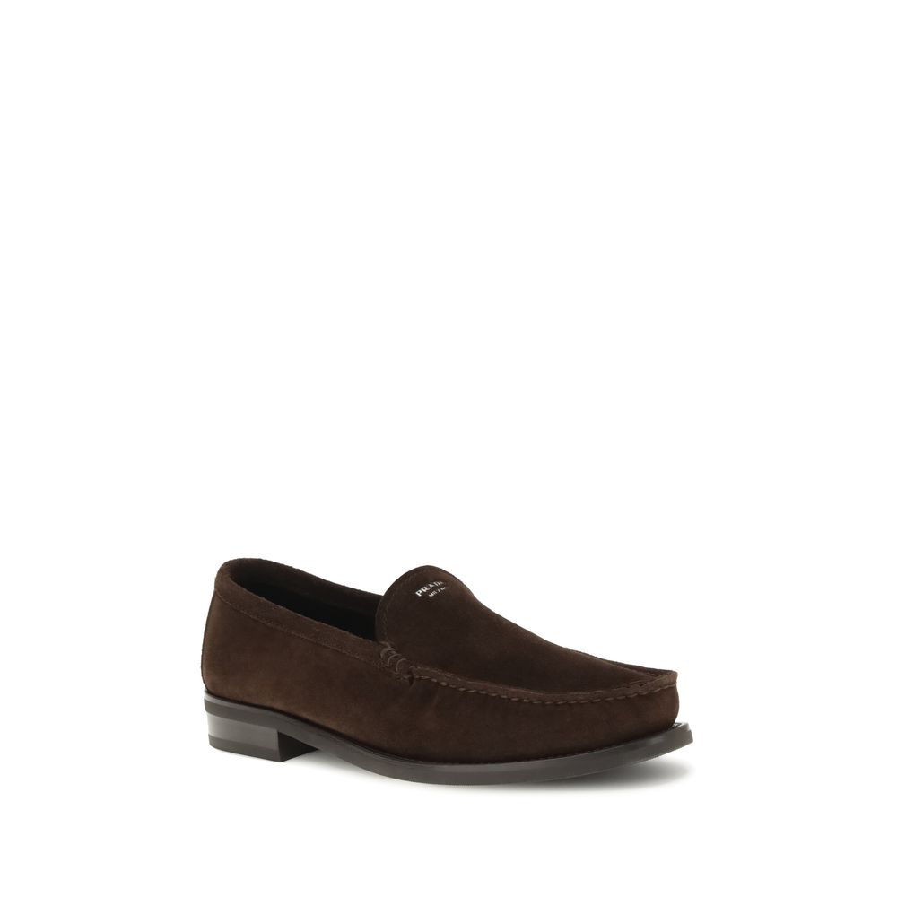 Mocassins en daim Prada