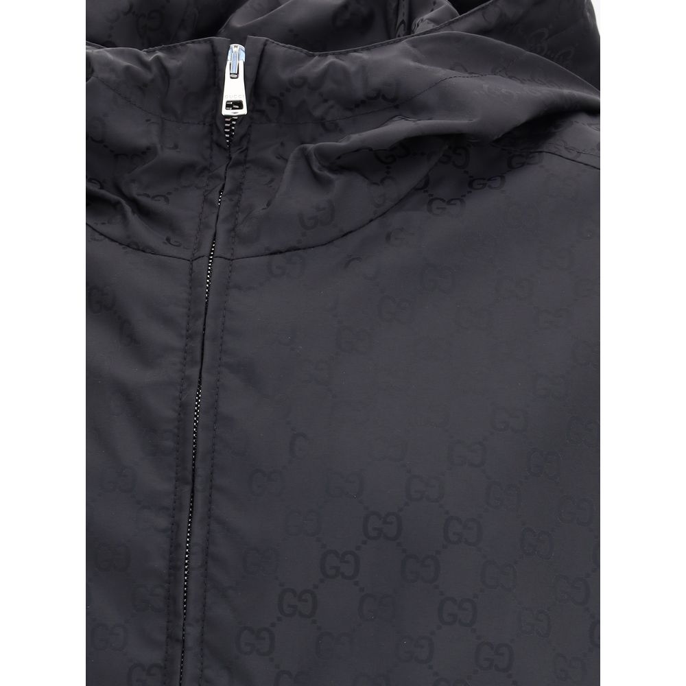 Veste en nylon jacquard Gucci GG