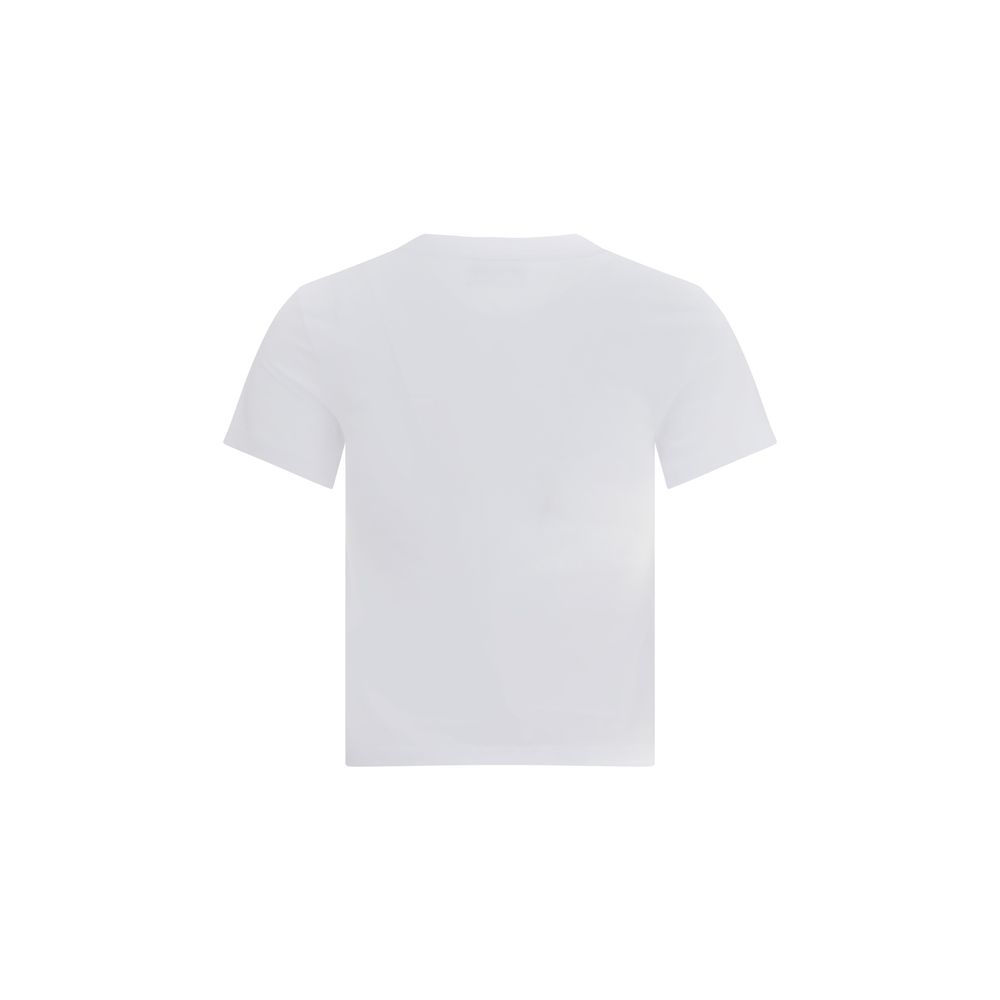 Ami Paris Ami De Coeur Cropped T-Shirt