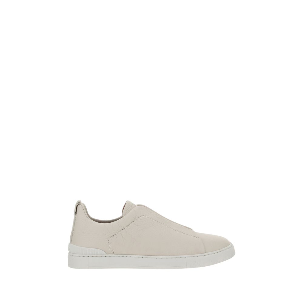 Baskets en cuir ZEGNA