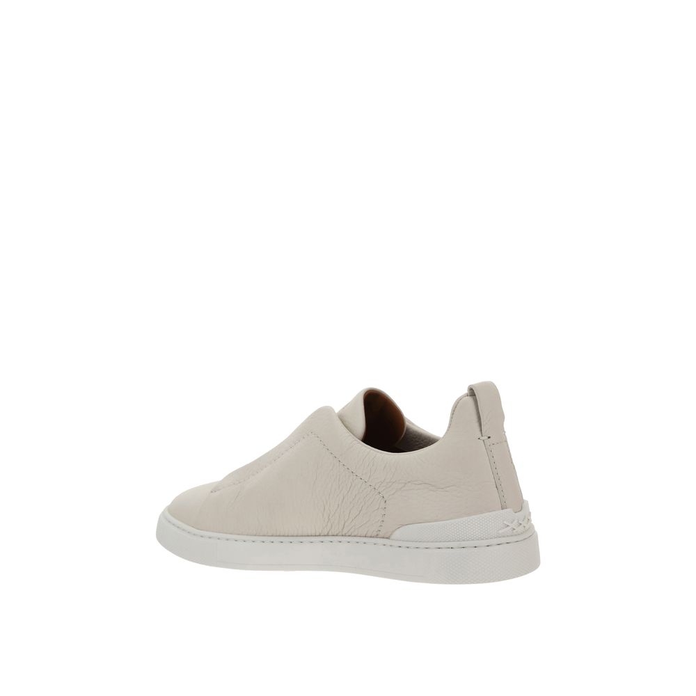 Baskets en cuir ZEGNA