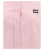 Camisa recortada Miu Miu