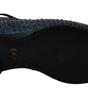 Dolce & Gabbana Blue Python Leather Snakeskin Shoes