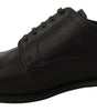 Dolce & Gabbana Black Lace Up Leather Men Formal Derby Shoes