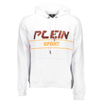 Plein Sport White Cotton Sweater