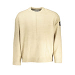 Pull en coton beige Calvin Klein