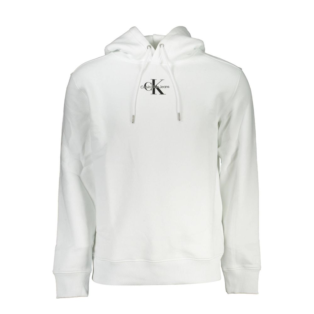 Pull en coton blanc Calvin Klein
