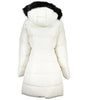 Calvin Klein White Polyester Jackets & Coat