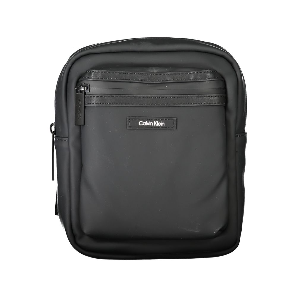 Sac à bandoulière en polyester noir Calvin Klein