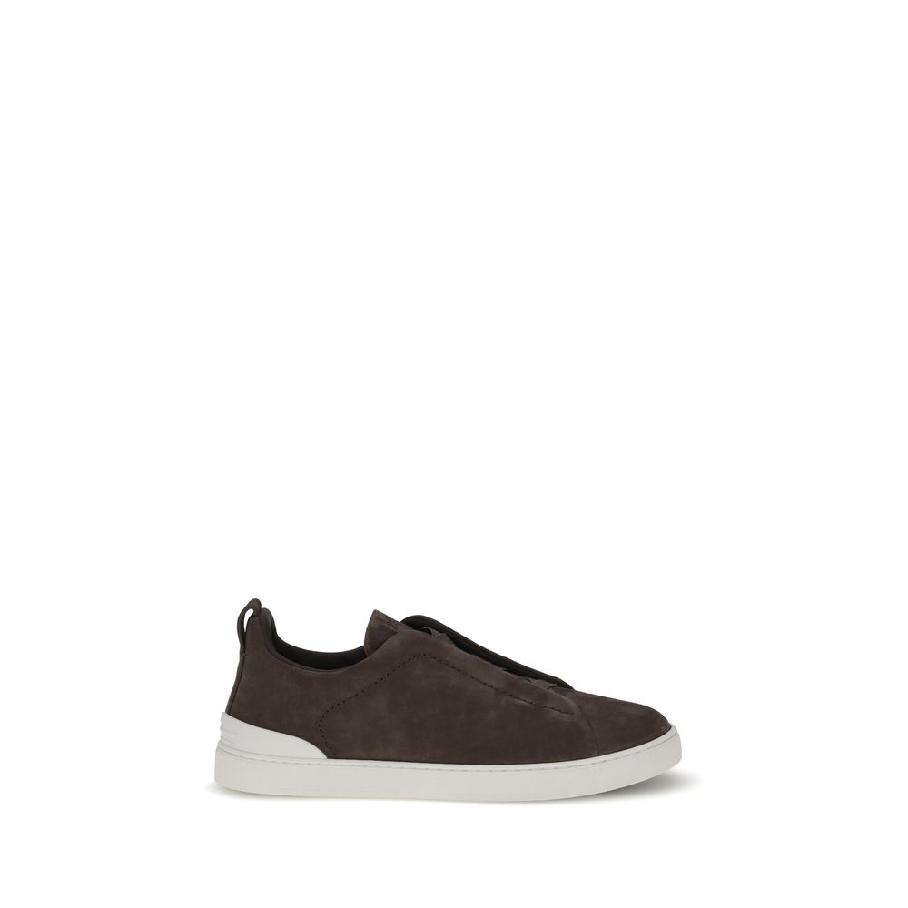 ZEGNA Suede leather Sneakers