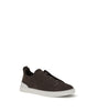 Baskets en cuir suédé ZEGNA