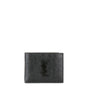 Portefeuille en cuir Saint Laurent Cassandre