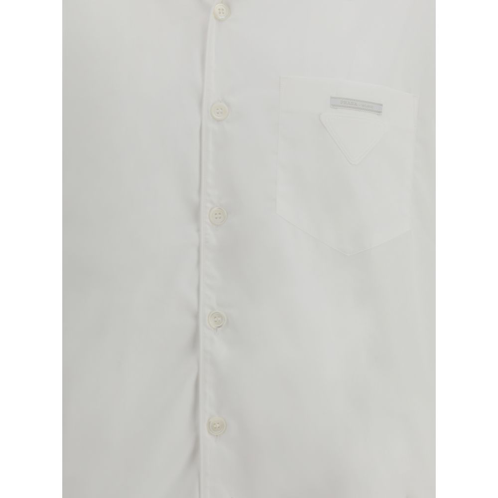 Chemise à manches courtes Prada