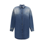 Veste chemise en jean Prada