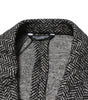 Dolce & Gabbana Black White Double Breasted Men Suit Blazer