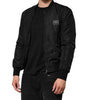 Dolce & Gabbana Black Nylon Logo Plaque Men Bomber Jacket