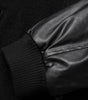 Dolce & Gabbana Black Wool Logo Plaque Bomber Jacket