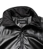 Dolce & Gabbana Black Polyester Logo Plaque Bomber Jacket