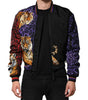 Dolce & Gabbana Multicolor Tiger Print Men Bomber Jacket