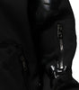 Dolce & Gabbana Black Wool Logo DG Mania Men Bomber Jacket