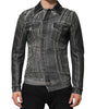 Dolce & Gabbana Gray Washed Cotton Stretch Denim Jacket