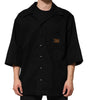 Dolce & Gabbana Black Short Sleeve Button Men Casual Shirt