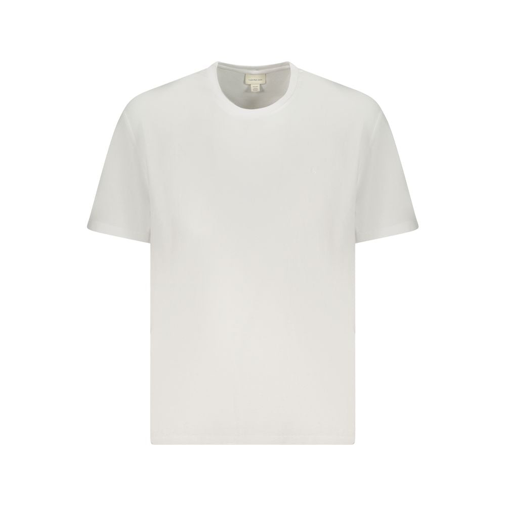 T-shirt homme en coton blanc Calvin Klein