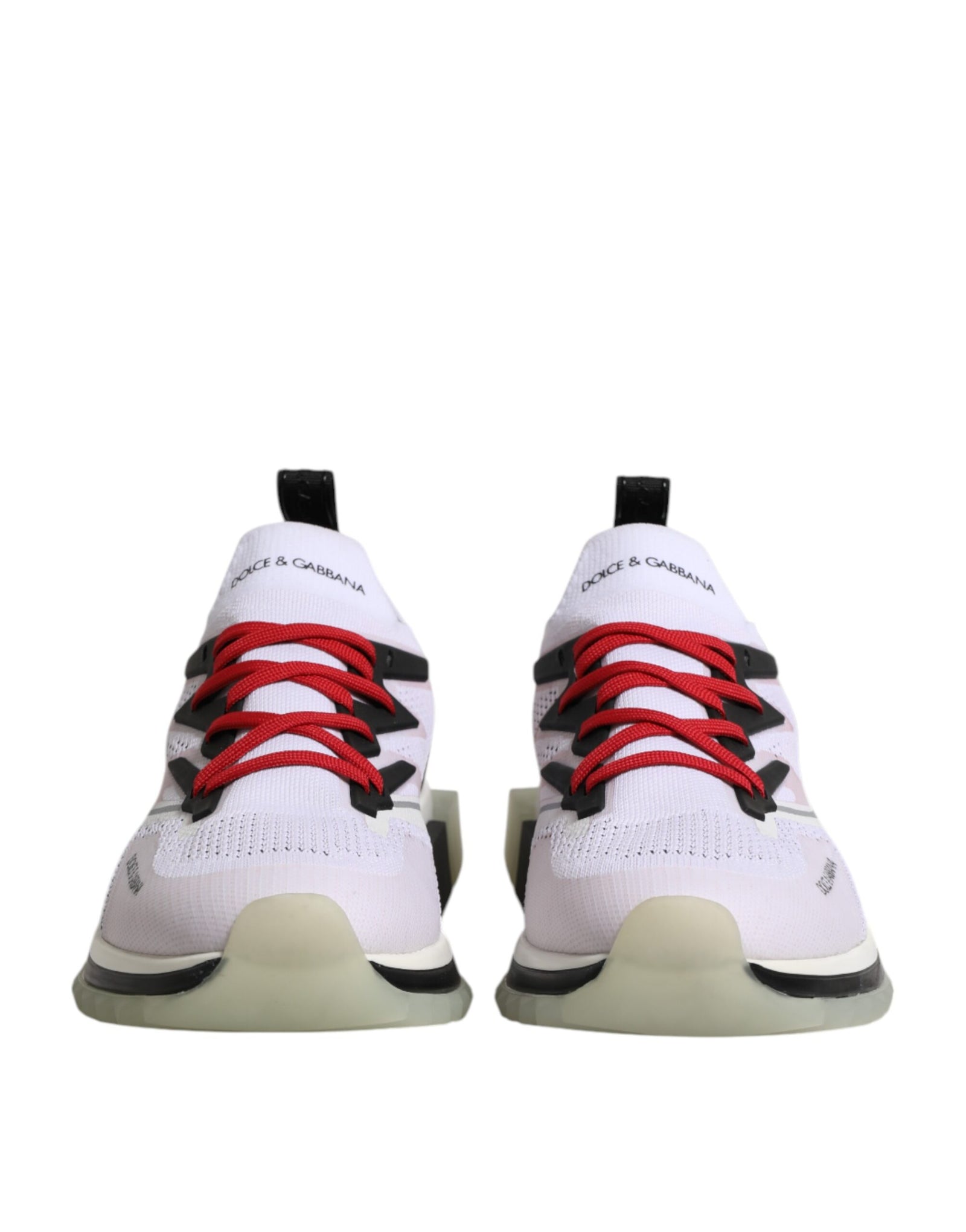 Dolce &amp; Gabbana White SORRENTO Sport Stretch Sneakers Shoes