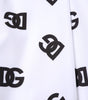 Dolce & Gabbana White Logo Cotton Skinny Denim Trouser Pants