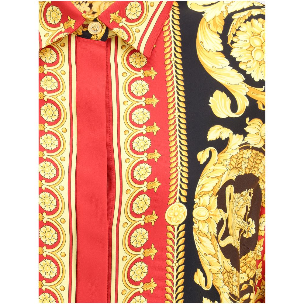 Chemise en pure soie Versace