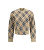 Cardigan à carreaux Burberry