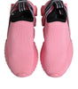 Dolce & Gabbana Pink Sorrento Low Top Women Sneakers Shoes