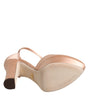 Dolce & Gabbana Pink Block Heels Ankle Strap Sandals Shoes