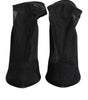 Dolce & Gabbana Black Silk Stretch Mesh Sock Boots Shoes