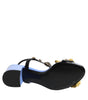 Dolce & Gabbana Multicolor Floral Crystal KEIRA Sandals Shoes