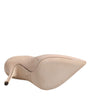 Dolce & Gabbana Beige Patent Leather Stiletto Heel Pumps Shoes
