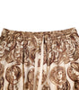 Pantalon de jogging en sergé de soie beige à imprimé pièces de monnaie Dolce &amp; Gabbana pour homme
