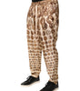 Pantalon de jogging en sergé de soie beige à imprimé pièces de monnaie Dolce &amp; Gabbana pour homme
