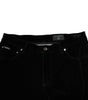 Dolce & Gabbana Black Cotton Men Dress Formal Trouser Pants
