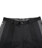 Pantalon habillé en coton noir et gris Dolce &amp; Gabbana